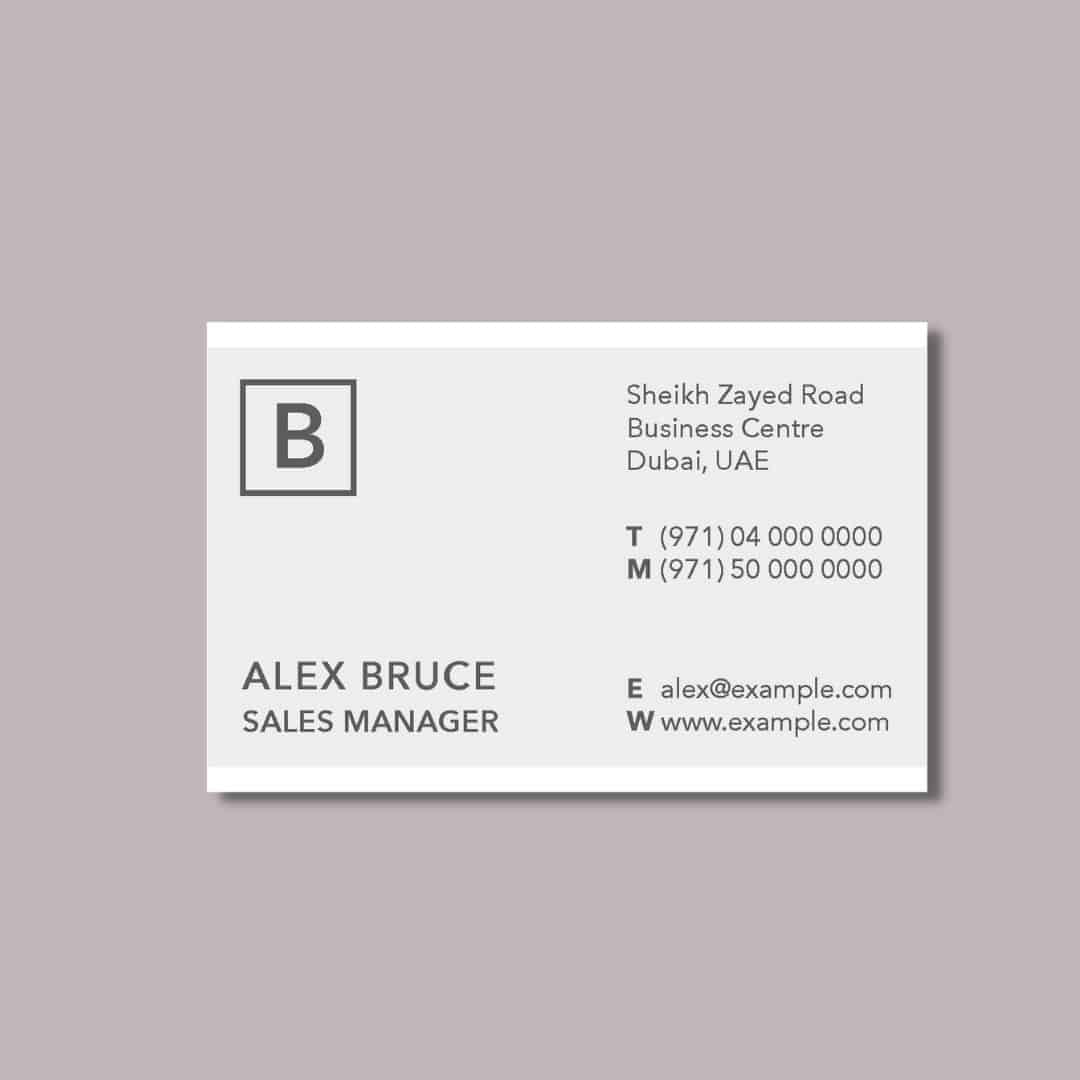 Simple Business Cards Design