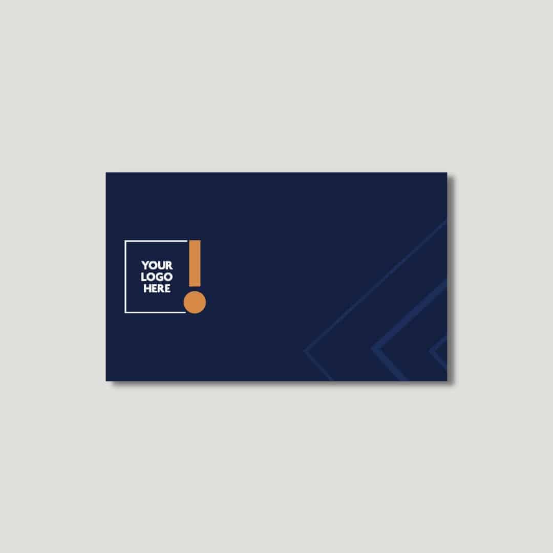 Premium Blue Business Cards Design