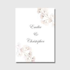 Floral Fiesta wedding invitation card design