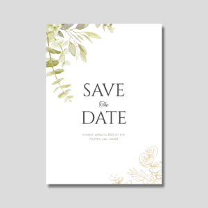 Ivy Save the Date Design