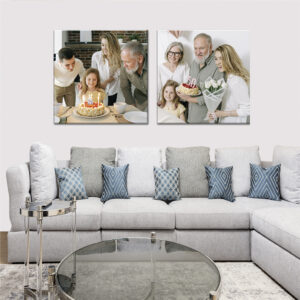 Wall Display Canvas  Square (Set of 2)