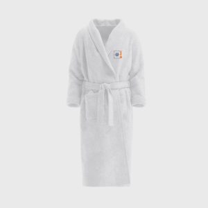 Bathrobe with Embroidery