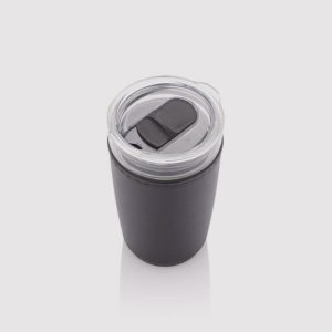 Premium Glass Tumbler with Recycled Protective Sleeve