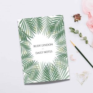 Nature Look Daily Notebooks Design