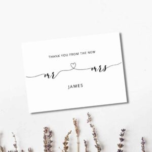 Classic Thank You Cards Design