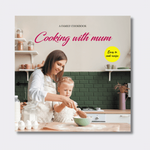 كتاب طبخ بتصميم وصفات شخصية