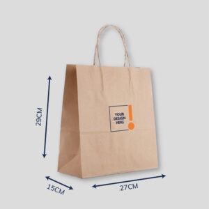 Medium Kraft Paper Bag Kraft Paper Bag