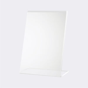 L Shaped Acrylic Table Stand (A5 Size)