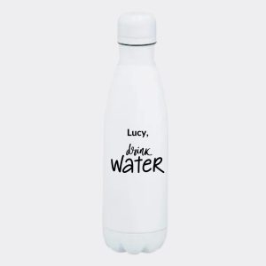Customised  Name on Water Bottle
