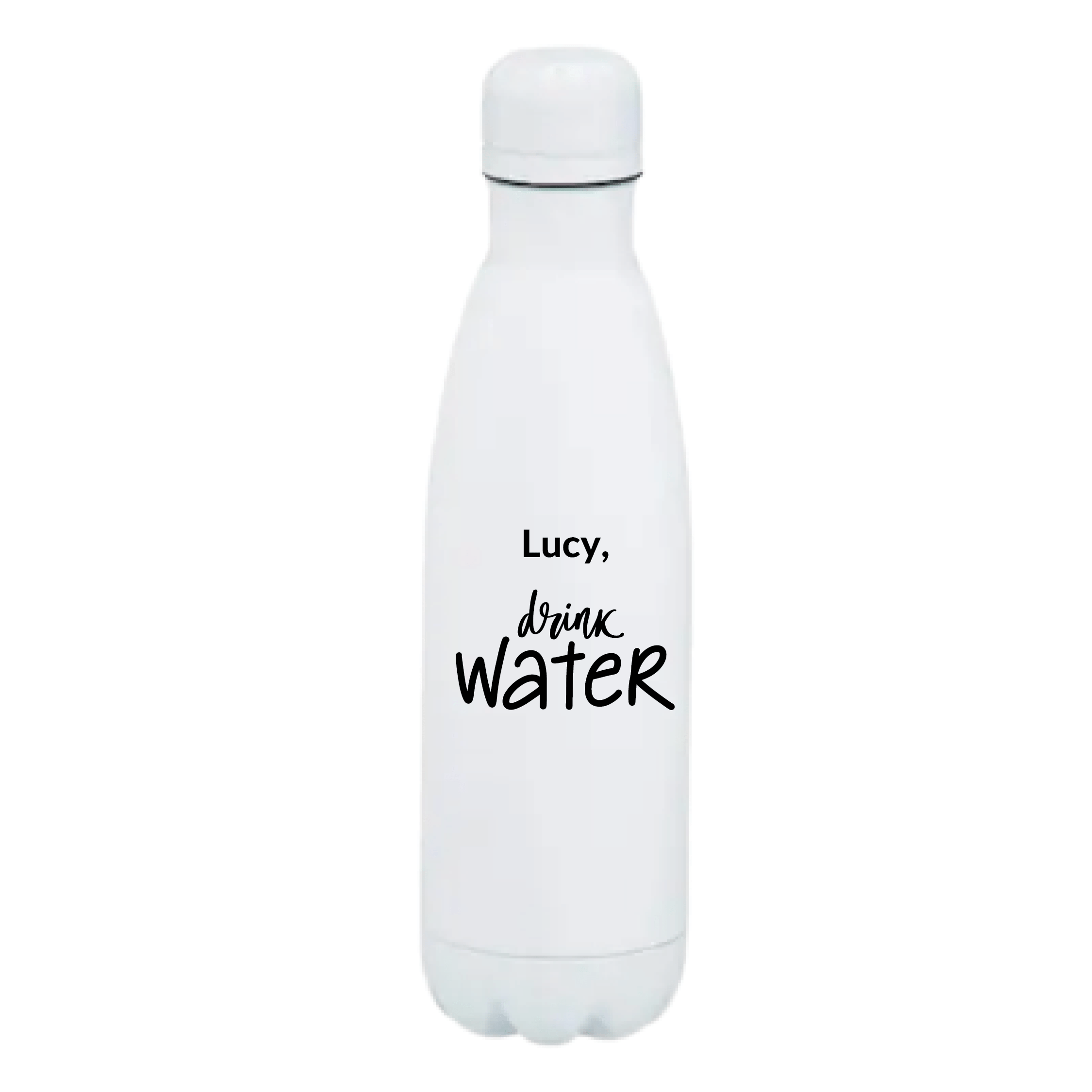 Customised Name on Water Bottle - Printsouq