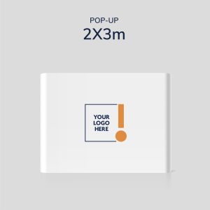 Straight 2x3 POP UP STAND