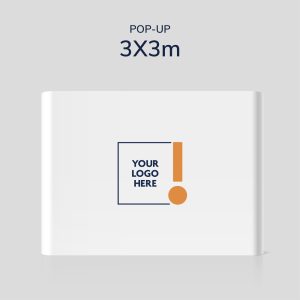 Straight 3x3 POP UP STAND