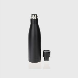 Vacuum Insulated Double Wall Bottle - Black