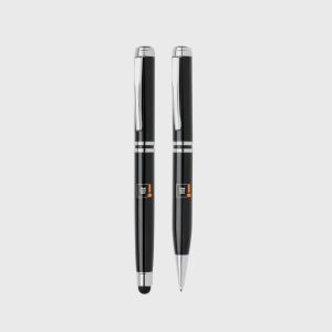 Executive Pen Set - Black/Silver