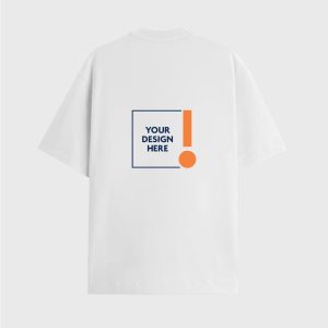 Oversized T-shirt (FRONT AND BACK DESIGN OPTION)