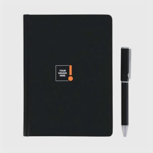 Set Of PU Thermo Notebook And Pen