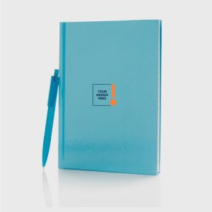 A5 Hard Cover Notebook With Pen