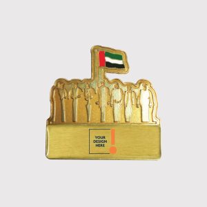 UAE Metal Badge