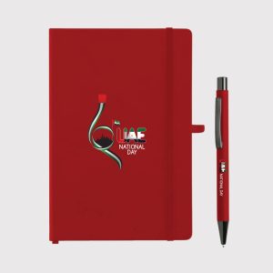 A5 Hard Cover Notebook And Pen Set