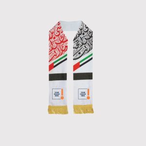 UAE Flag Polyester Scarf