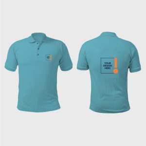 Kids Polo T-Shirt (Front & Back)