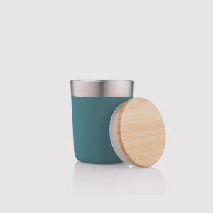 Insulated Mug with Bamboo Lid