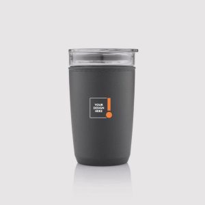 Premium Glass Tumbler with Recycled Protective Sleeve