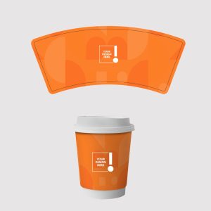 Printed Double Wall Coffee Cups 8oz