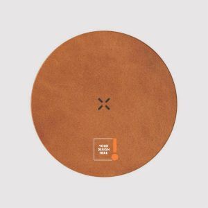 Recycled Leather 15W Wireless Charger