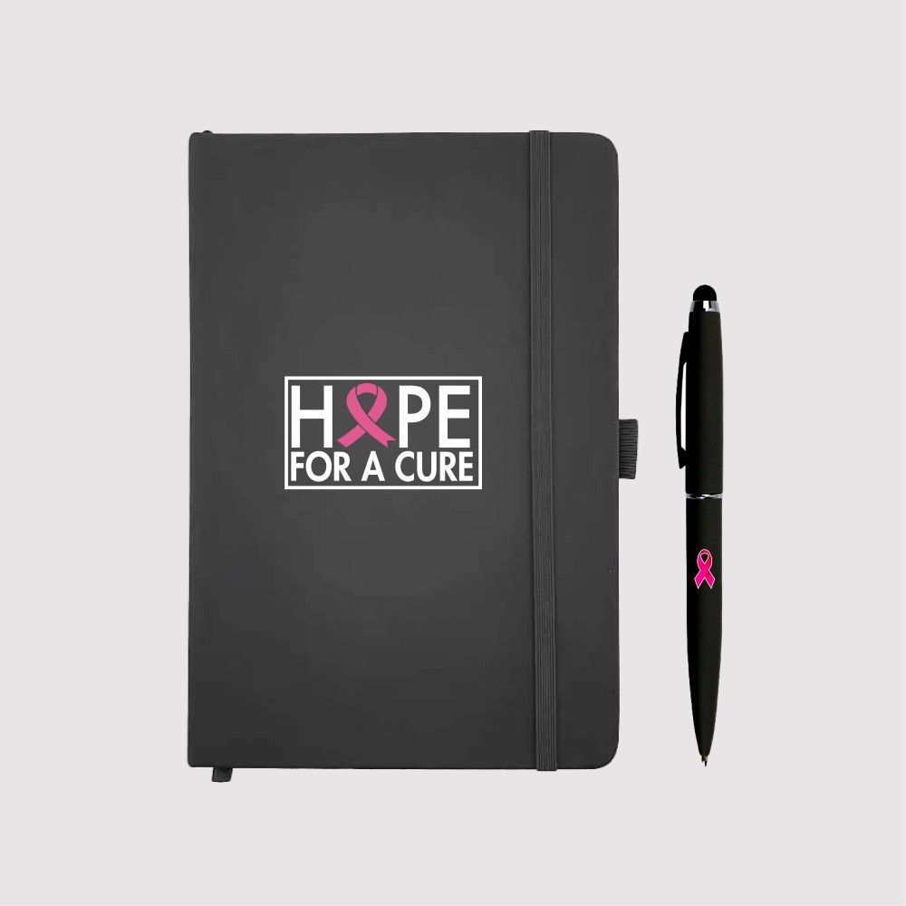 Breast Cancer Awareness Notebook & Pen Sets - Image 3