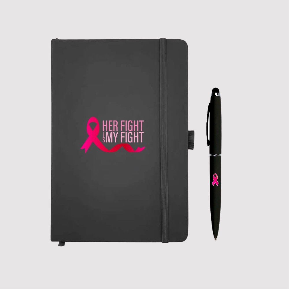 Breast Cancer Awareness Notebook & Pen Sets - Image 3