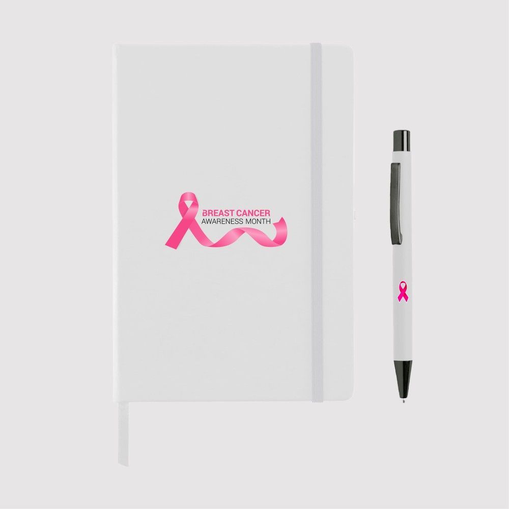 Breast Cancer Awareness Notebook & Pen Sets - Image 3