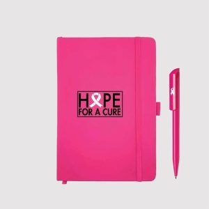 Breast Cancer Awareness Notebook & Pen Sets