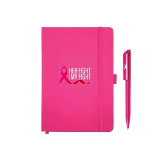 Breast Cancer Awareness Notebook & Pen Sets