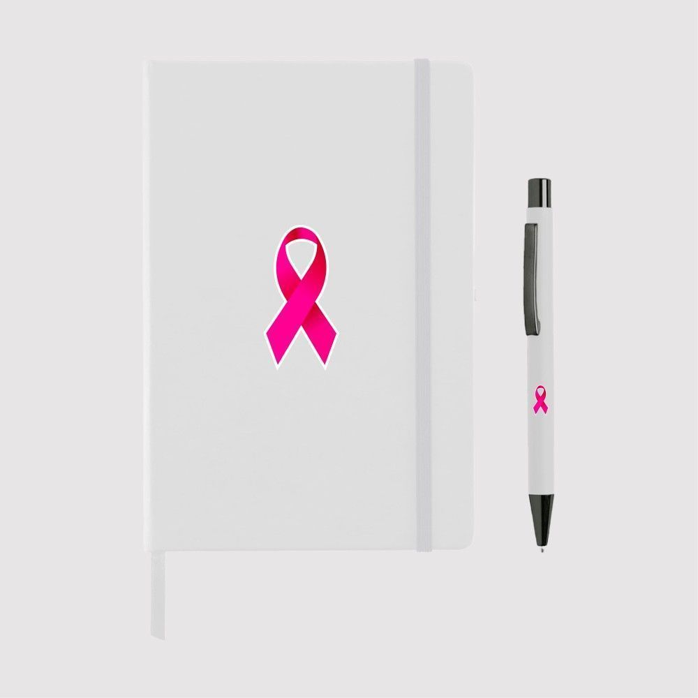Breast Cancer Awareness Notebook & Pen Sets - Image 2
