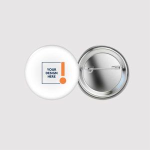 Breast Cancer Awareness Logo Button Badges