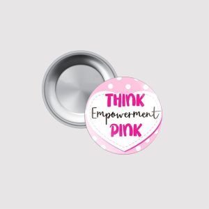 Breast Cancer Awareness Epoxy Badges