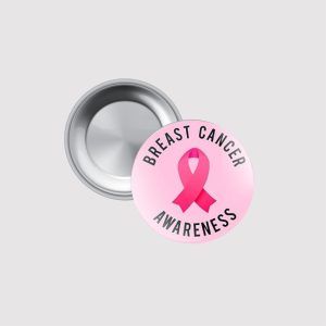 Breast Cancer Awareness Epoxy Badges