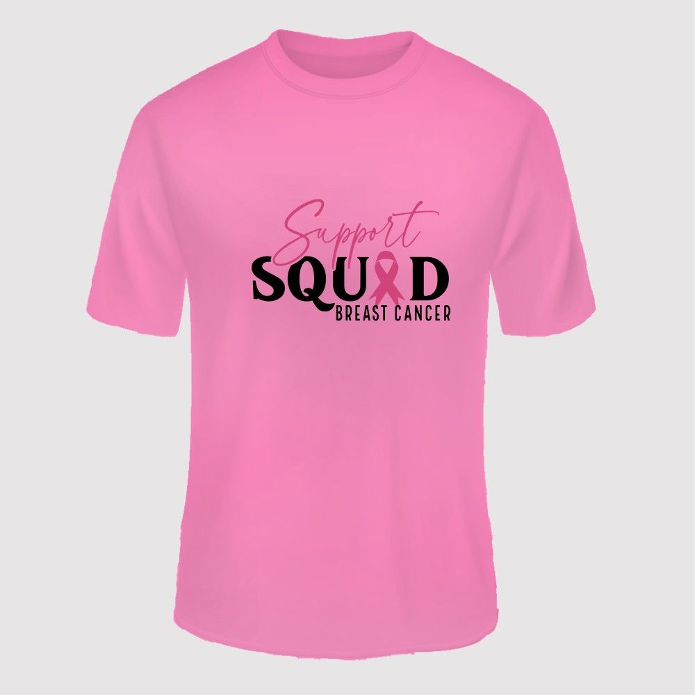 Breast Cancer Awareness Support Squad T-shirts
