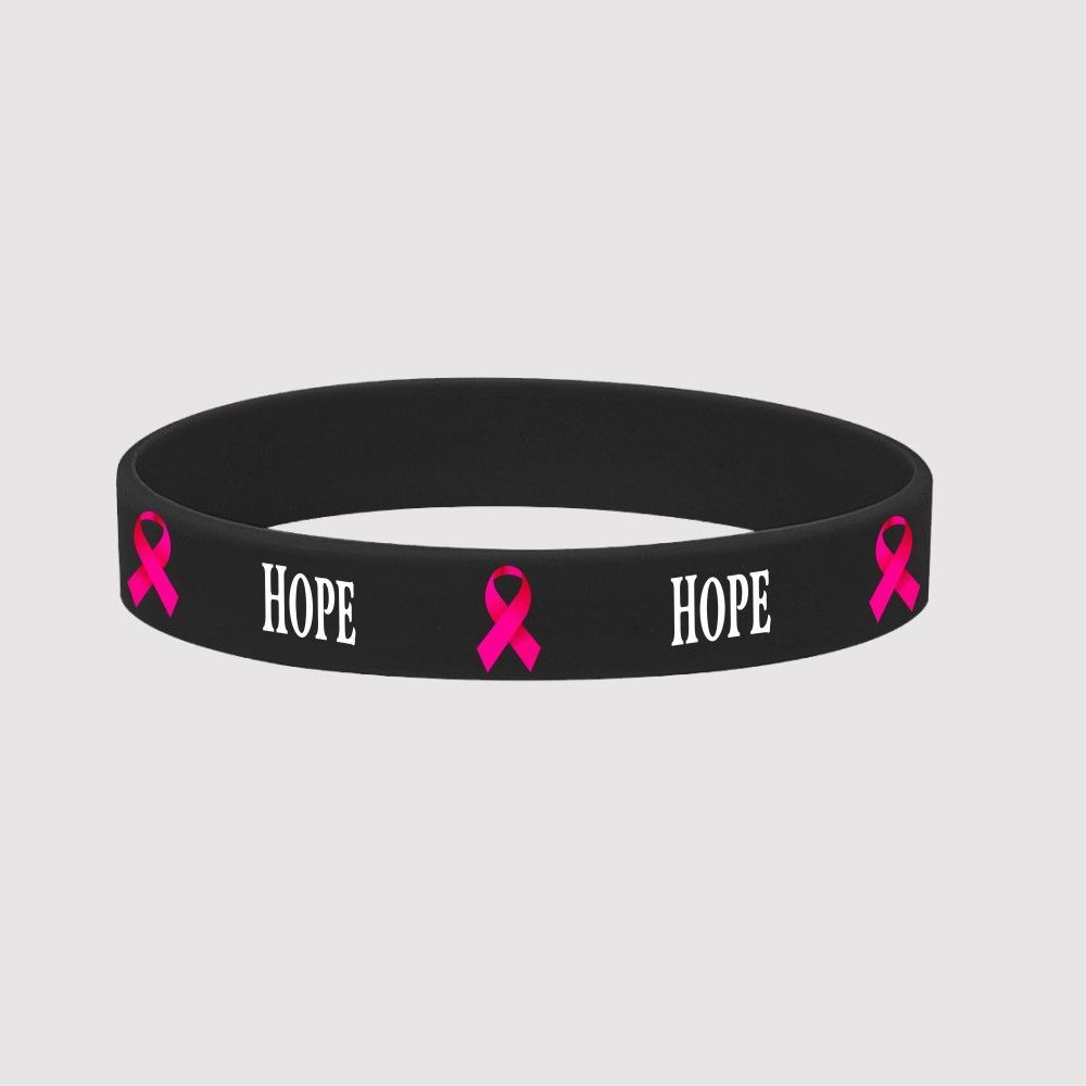Breast Cancer Awareness Silicon Wristband