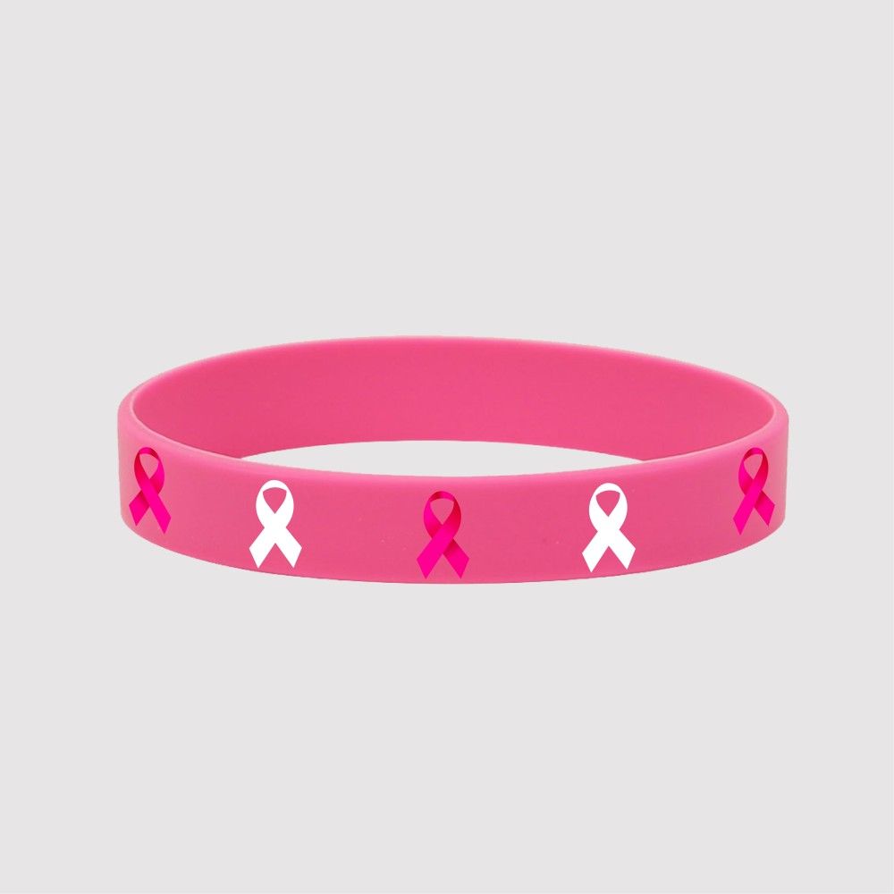 Breast Cancer Awareness Silicon Wristband - Image 3