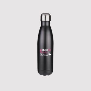 Breast Cancer Awareness Fight Believe Survive Bottle