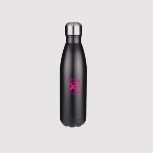 Breast Cancer Awareness Ribbon Bottle