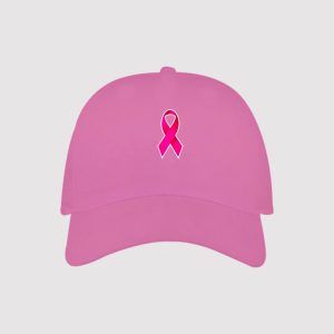 Breast Cancer Awareness Pink Ribbon Caps
