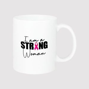 Breast Cancer Awareness Strong Women Coffee Mugs