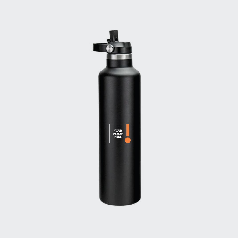 Stainless Steel Bottle with Sports Lid (Copy) - Image 2