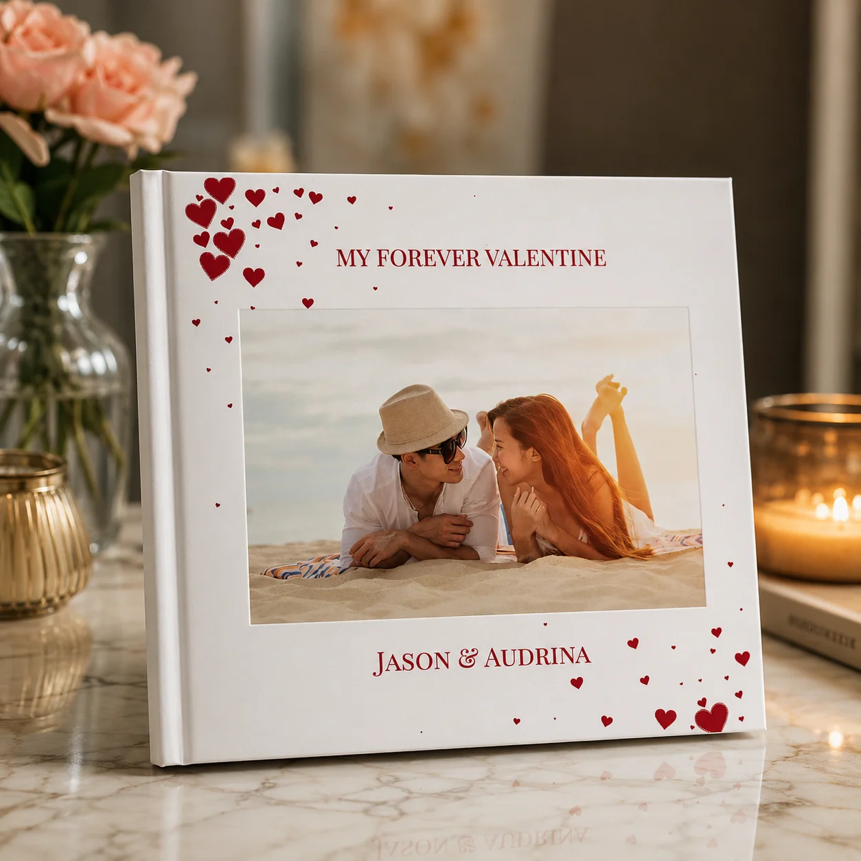 Personalized Valentine Photo Book