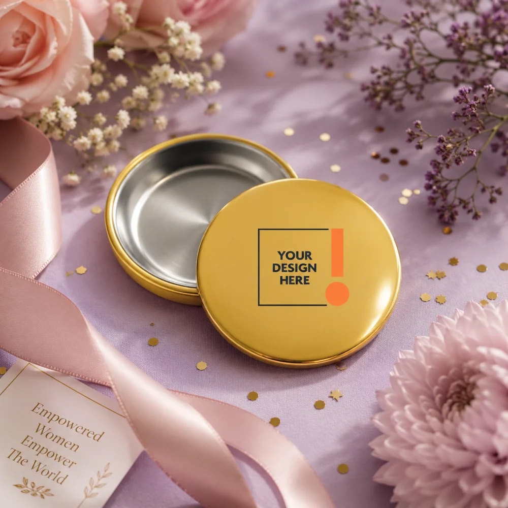 Custom Epoxy Badges for Women's Day