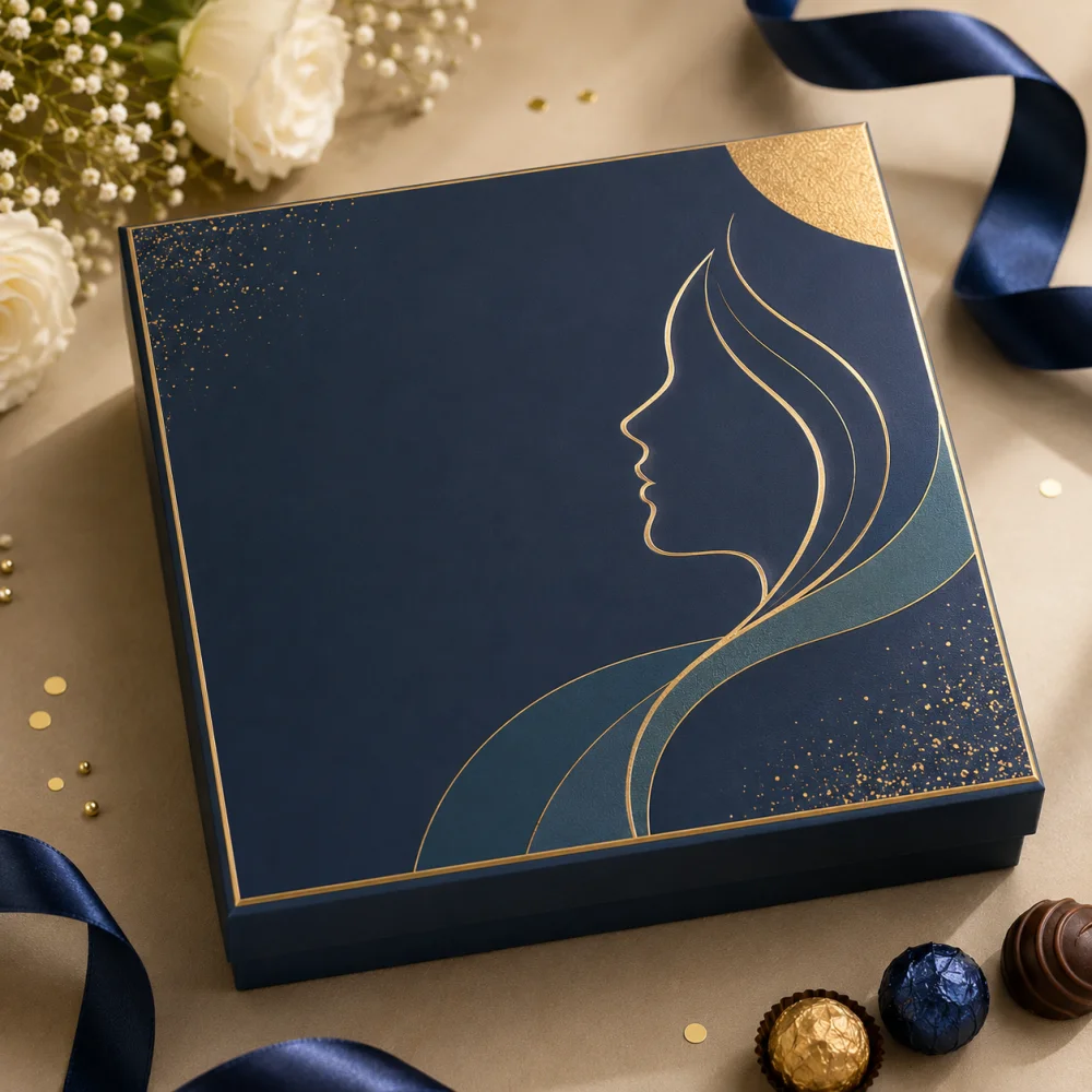 Custom Chocolate Box for Women's Day